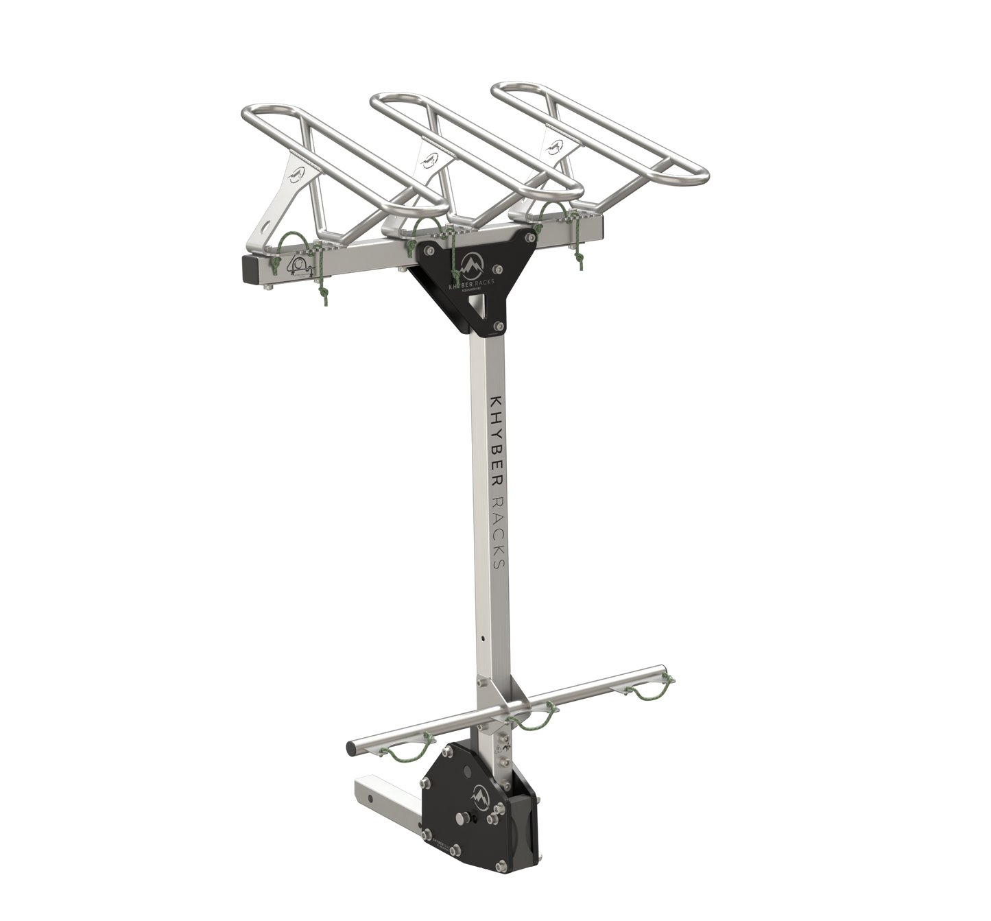 Khyber Racks Multi Pivot Three Pack Hitch Mount Bike Rack