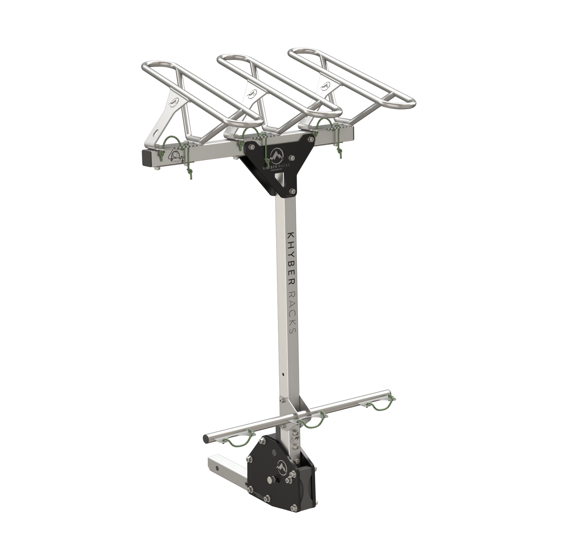 Khyber Racks Multi Pivot Three Pack Hitch Mount Bike Rack