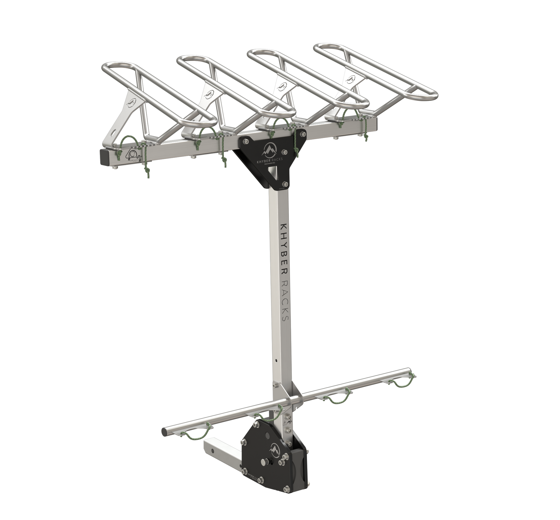 Khyber Racks Multi Pivot Four Pack Hitch Mount Bike Rack